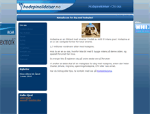 Tablet Screenshot of hodepinelidelser.no